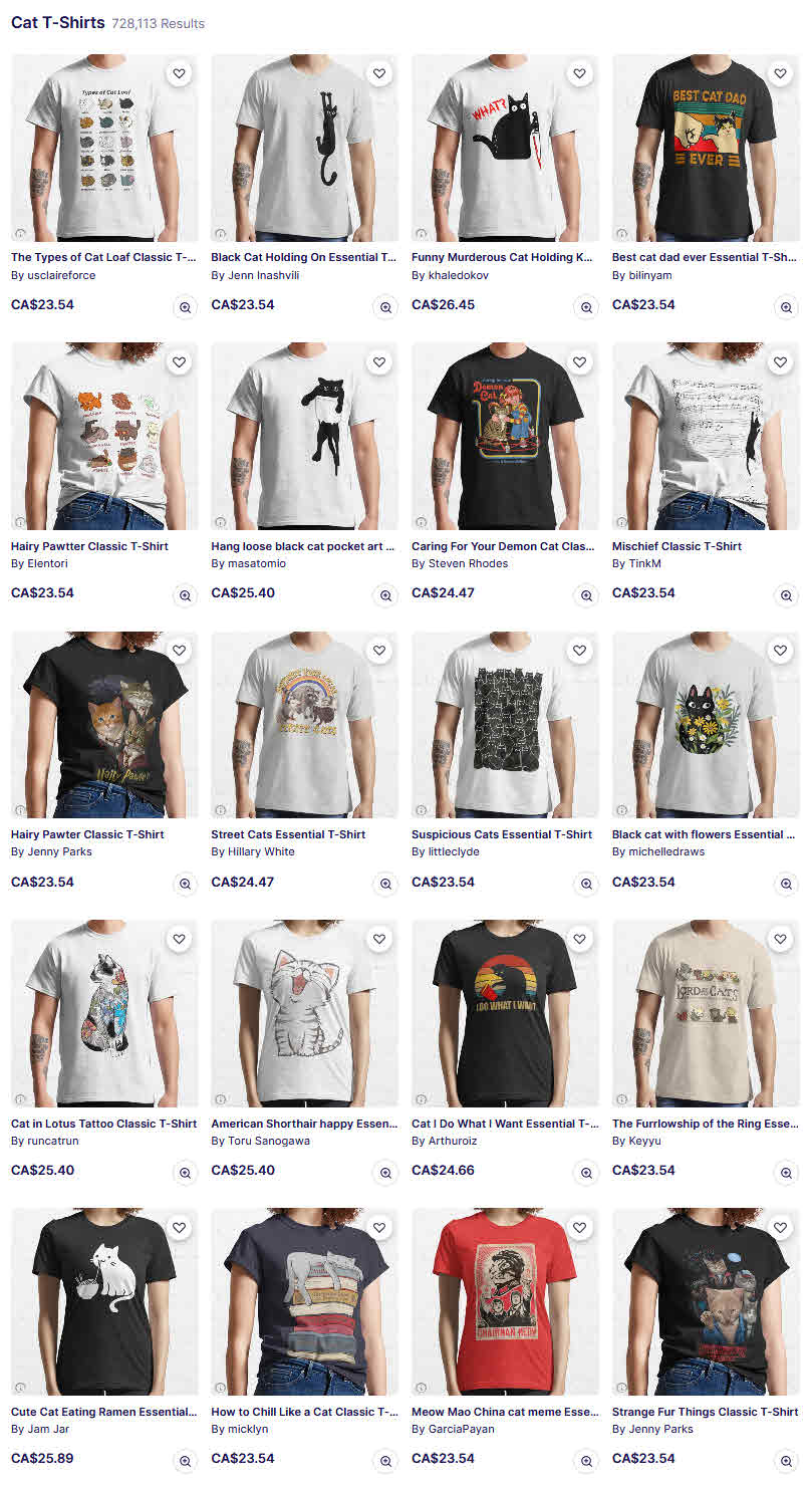 Cat Shirts